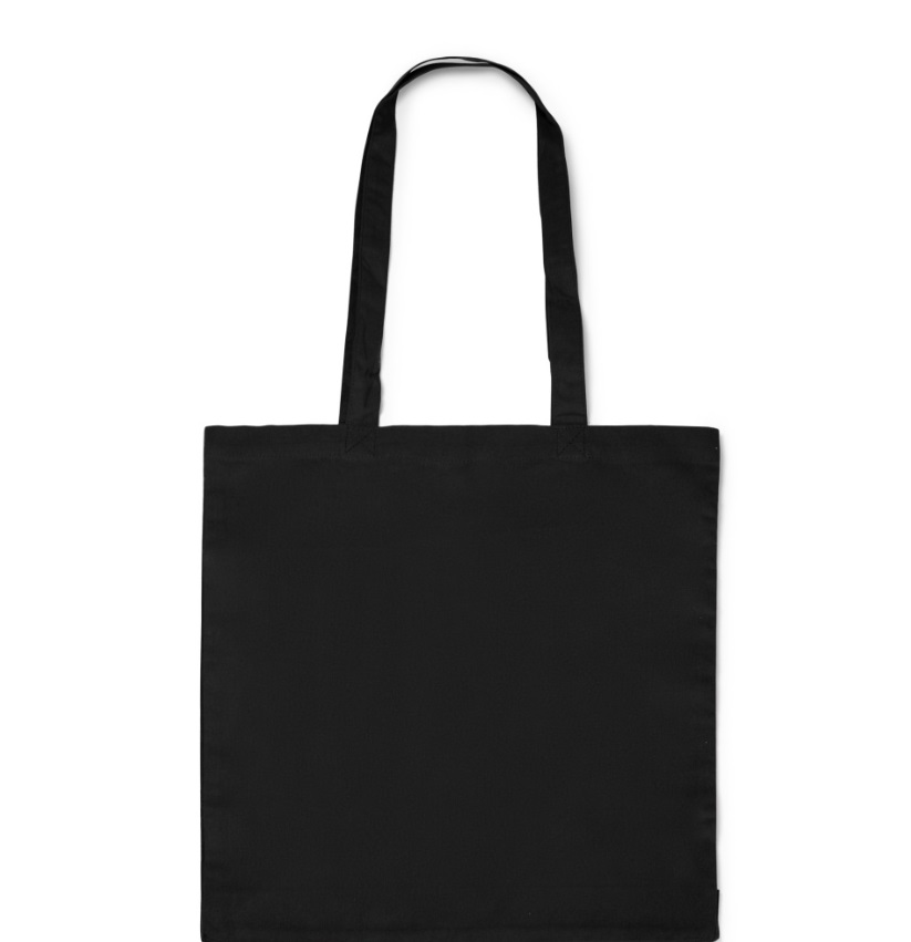 Cotton Bag with a Sewn-in Bottom and Side Panels for Printing
